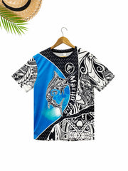 Letter And Stripe Print Mens 2 Piece Outfits T-shirt And Shorts Set