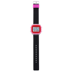 3021 Digital Watch Silicone Strap LED Display Time Date