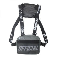 Tactical Chest Bag Bullet Hip Hop Vest Streetwear Bag