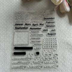 Clear Stamp For Scrapbooking And Card Making