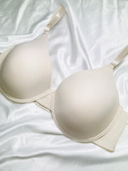 2 Pack Women's Plus Size Comfort Bra Set Seamless Padded Molded Cup 2pcs