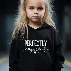 2pcs PERFECTLY IMPERFECT Hoodie Pants Set for Girls