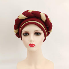 Elastic Turban Cap Lightweight Head Wrap Chemo Hats