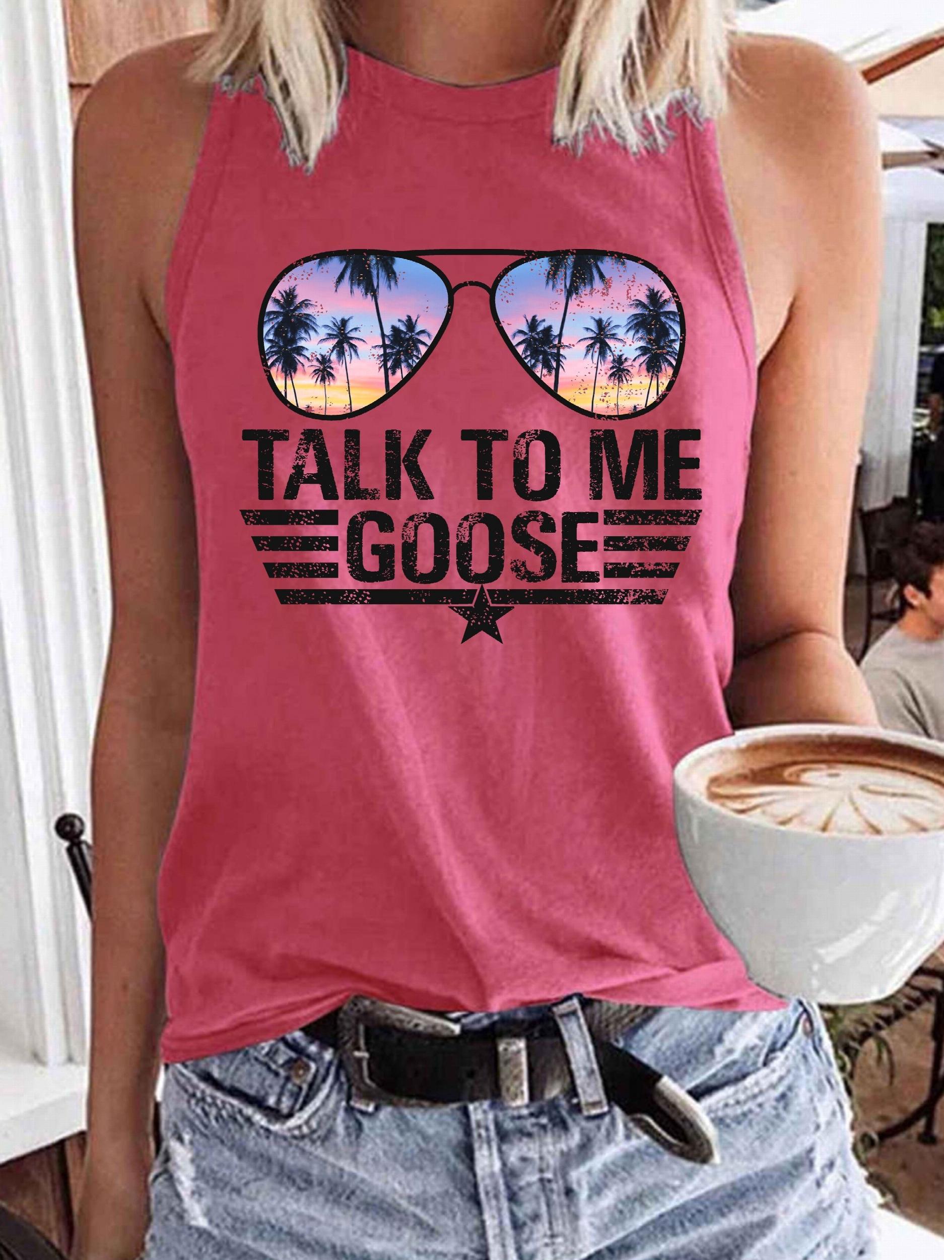 Crew Neck Tank Top Sleeveless Summer Casual Shirt