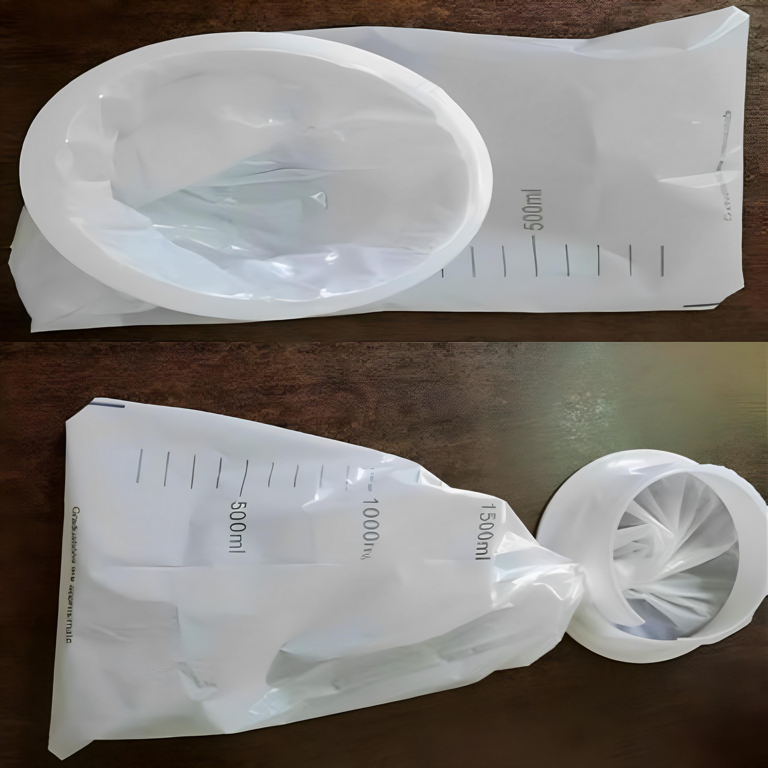 1000ml Disposable Vomit Bags Leak Resistant Portable Travel Motion Sickness