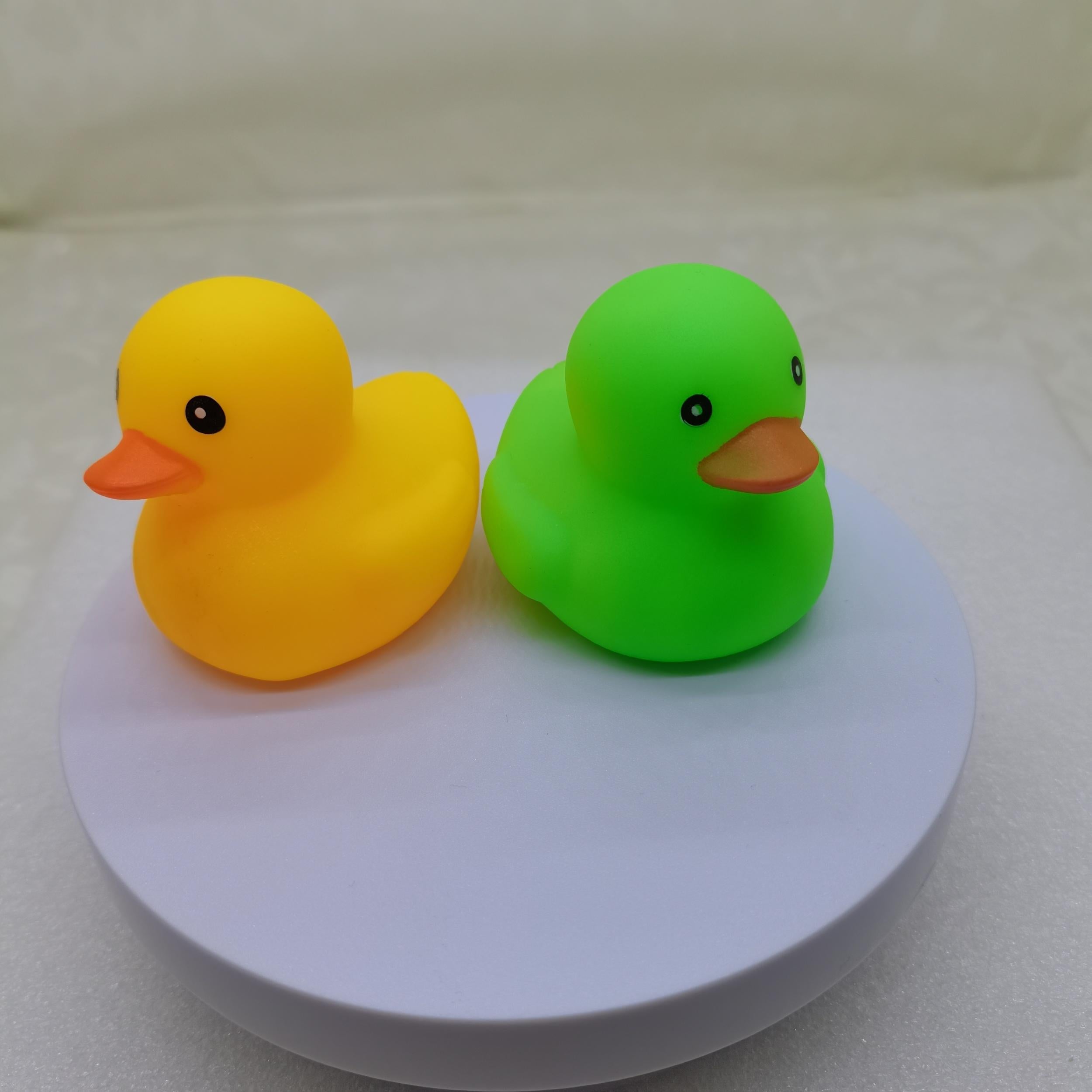 Baby Bathing Toys Little Yellow Duck Playing With Water