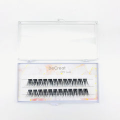 DIY Eyelash Extension Clusters 3D Segmented False Lashes Set