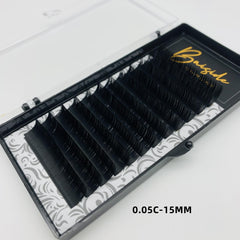 Pro Beauty Salon Lash Extension Soft Matte Material Various Lengths Standard Arc