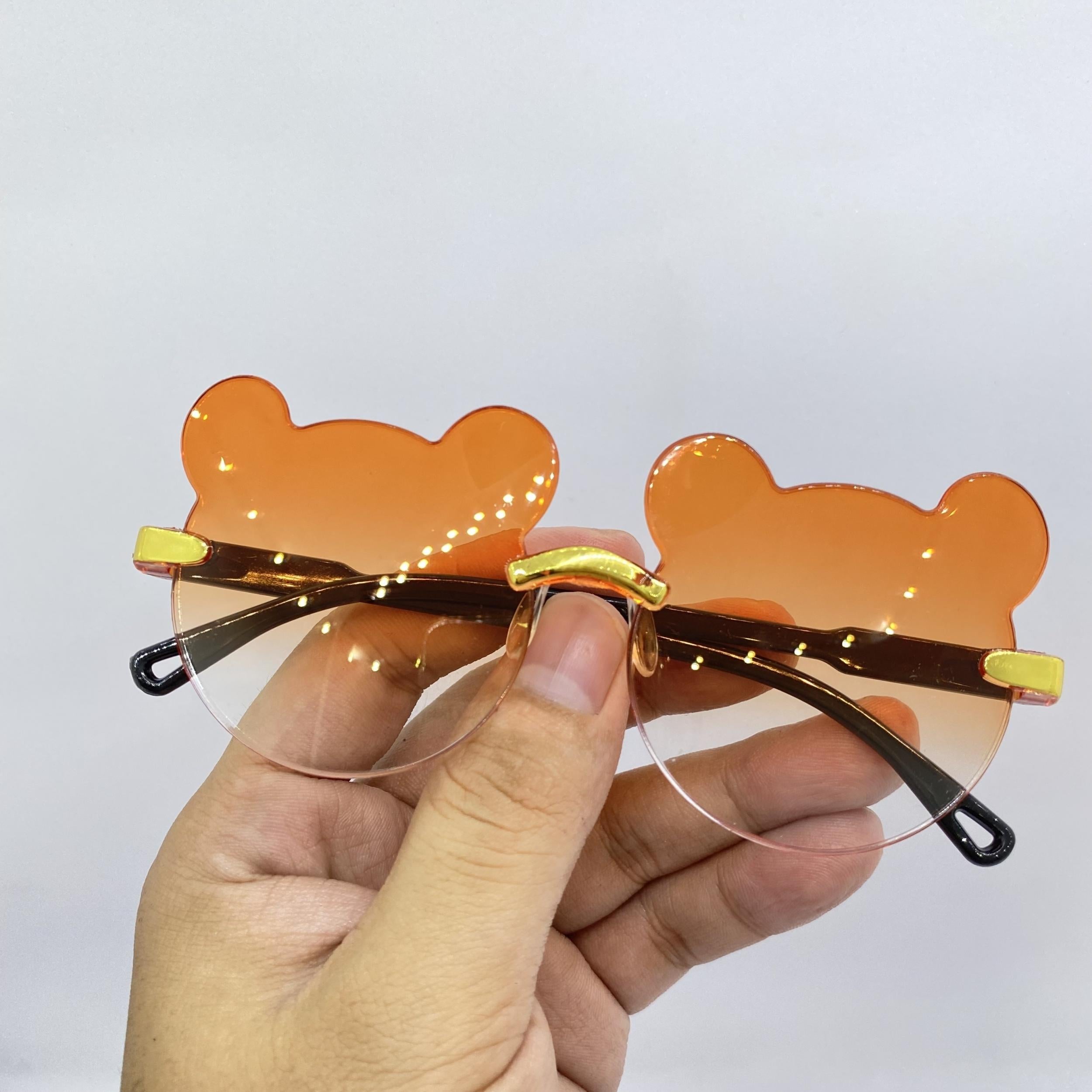Children's Bear Sunglasses Sunscreen Glasses