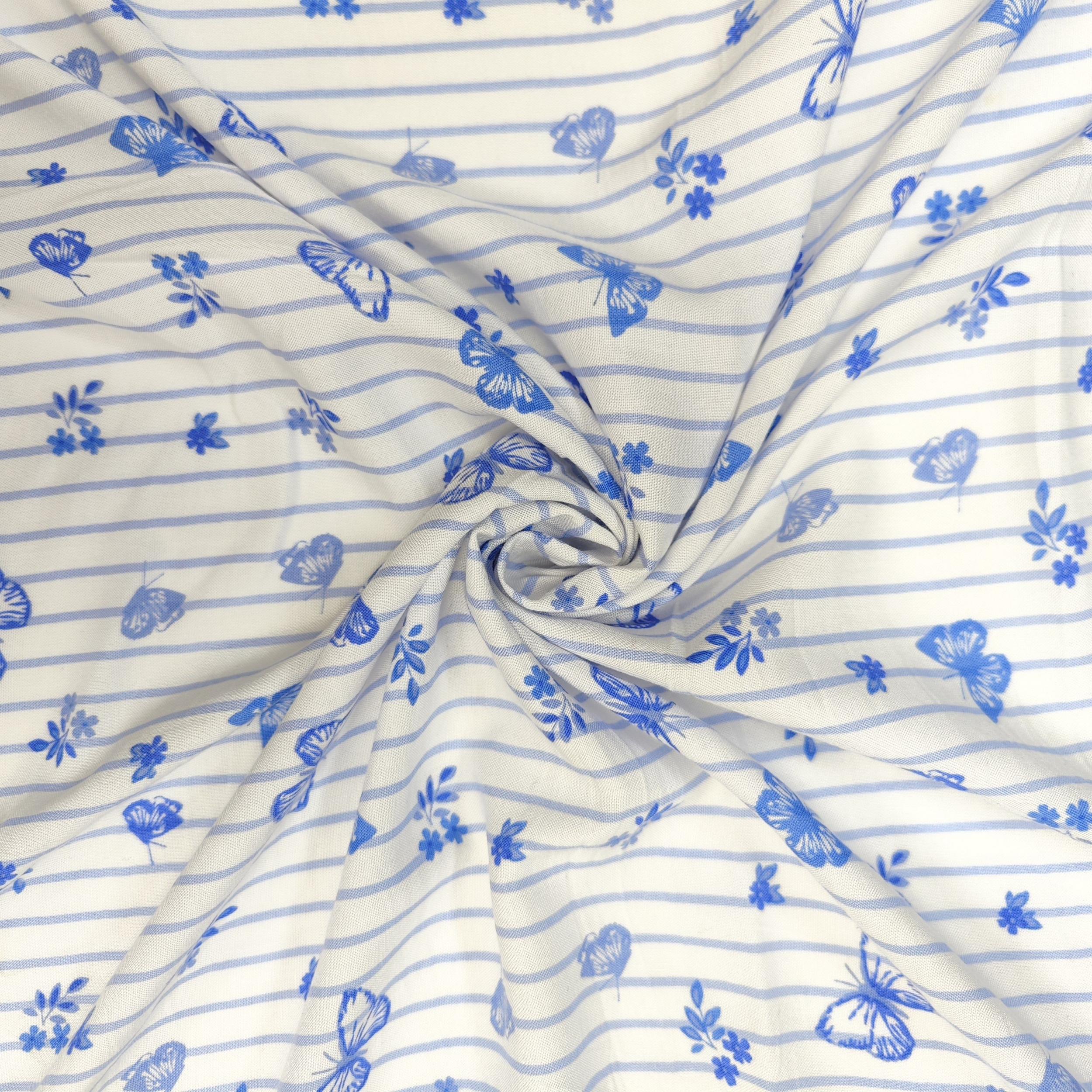 1yd DIY Cotton Fabric for Clothes Pants Dress Quilt Cover Cut Size