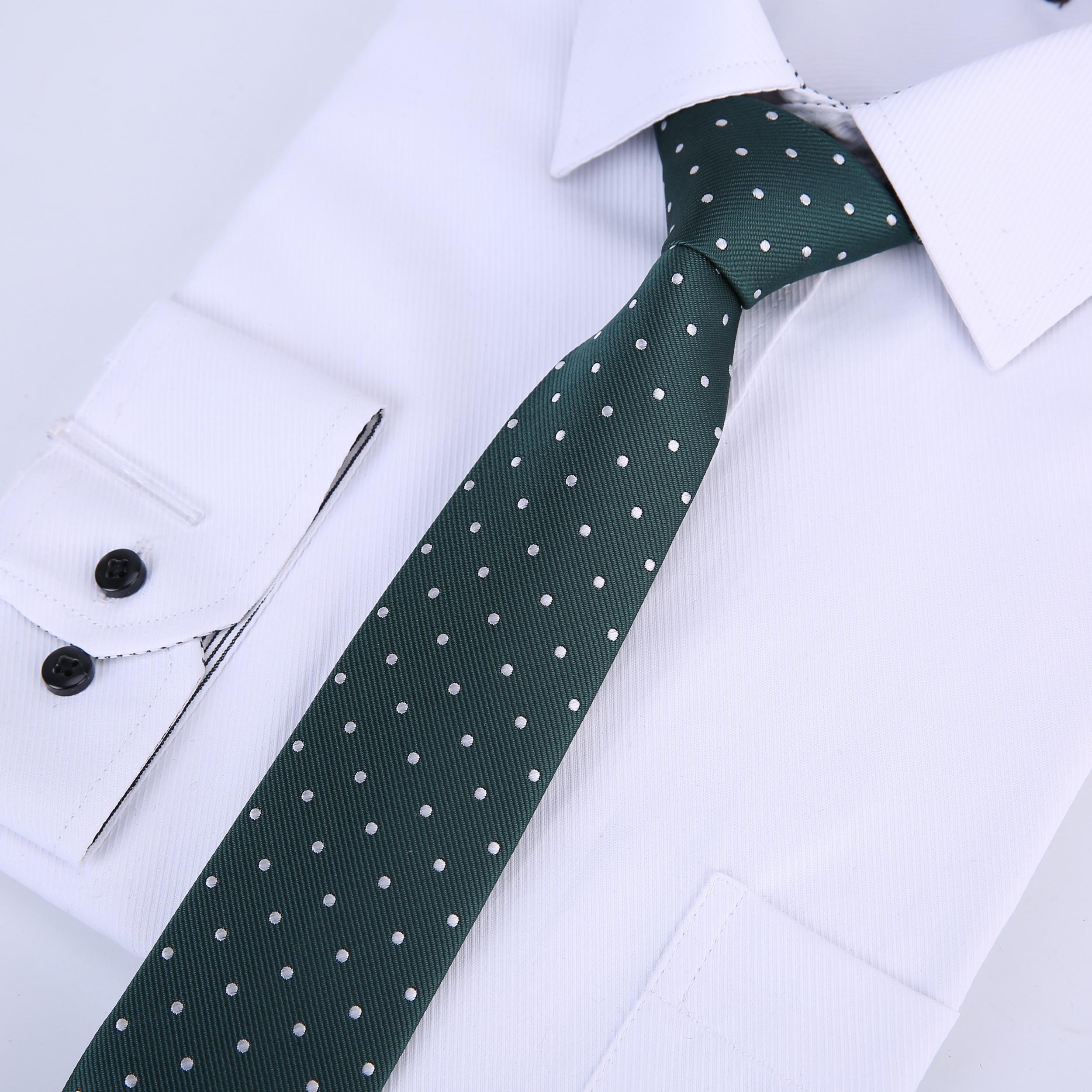 1200Needles Men's Dot Printed Neck Tie