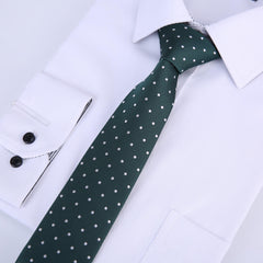 1200Needles Men's Dot Printed Neck Tie