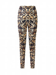 Leopard Print High Stretch Yoga Pants