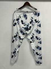 Boho Leggings Women's Plus Floral Print Elastic High Rise Leggings
