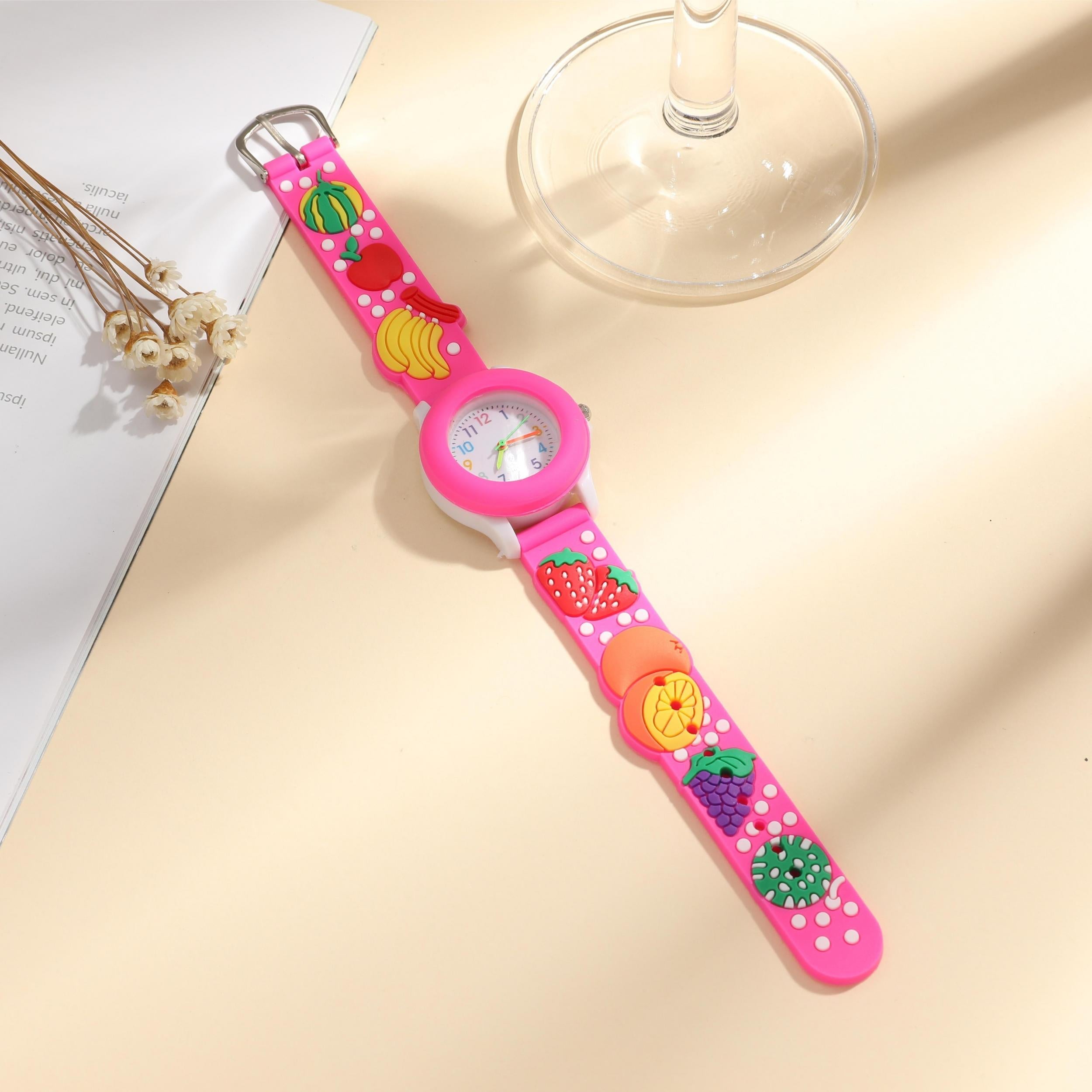 Kids Fruit Quartz Watch For Girls