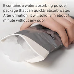 2pcs Outdoor Emergency Urine Bag for Travel and Camping