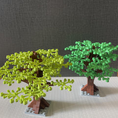 Big Tree Forest Road MOC Building Blocks DIY Mix and Match