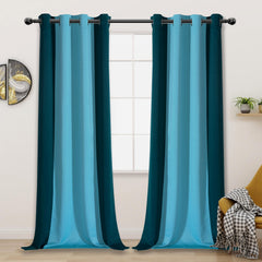 Burke Sapphire Blackout Curtain for Room