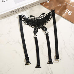 Lace Embroidery Shoulder Straps Criss Cross Back Adjustable Underwear Straps