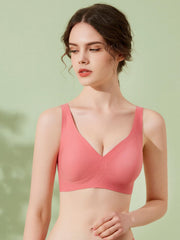 Seamless Push Up Bra Thin Padded Comfort