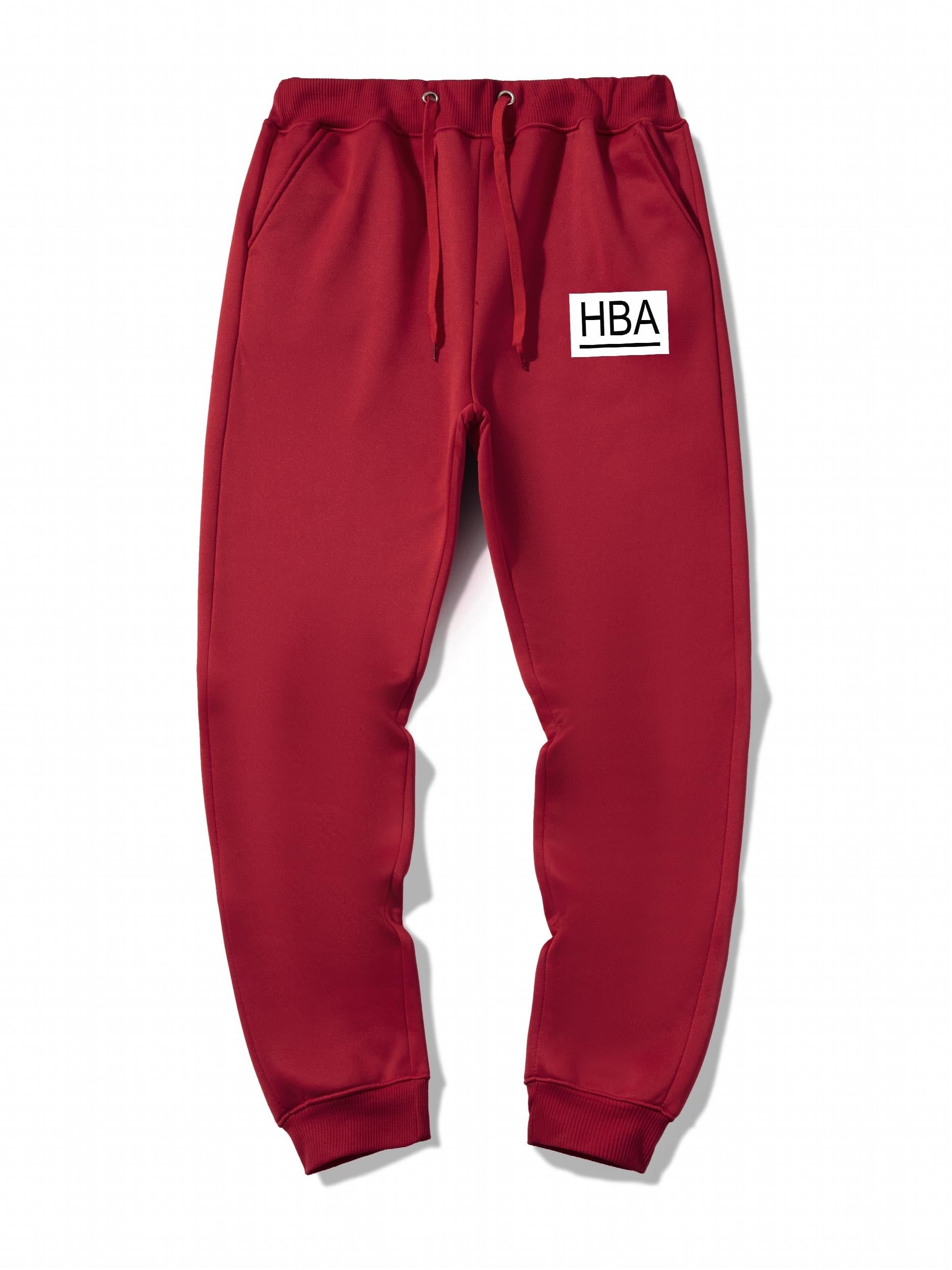 Men's Casual Letter Print Stylish Jogger Sweatpants
