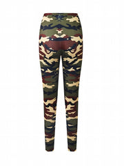 Camouflage Printed Yoga Pants High Stretch Leggings