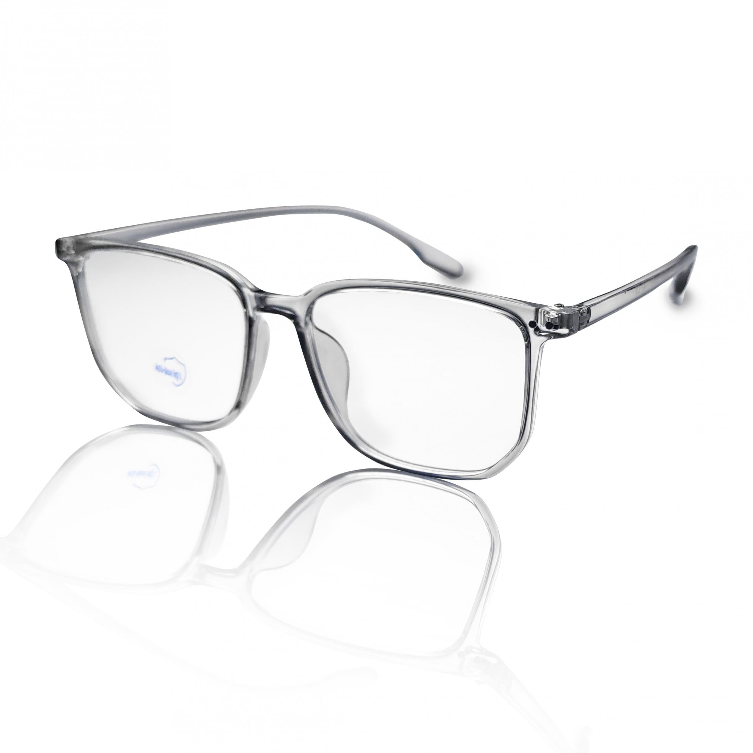 Square Anti Light Glasses For Men Business Decorative Glasses