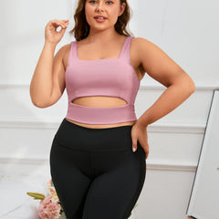 Women's Cut Out Sports Bra High Stretch Gym Bra