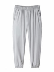 Boys Elastic Waist Ice Silk Quick Drying Pants