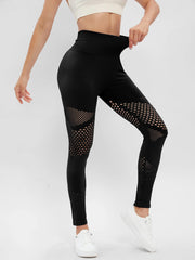 Breathable Yoga Leggings High Stretch Tight Pants Women's Activewear