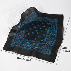 Men's Cashew Ethnic Square Scarf Headscarf Face Scarf