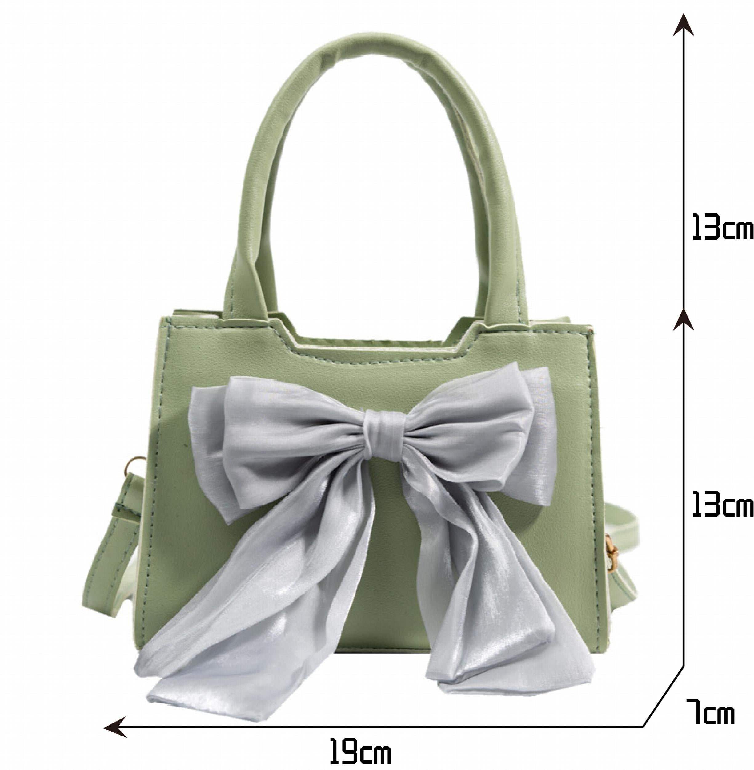 Bowknot Women's Portable Shoulder Bag Big Bow Ladies Underarm Bags