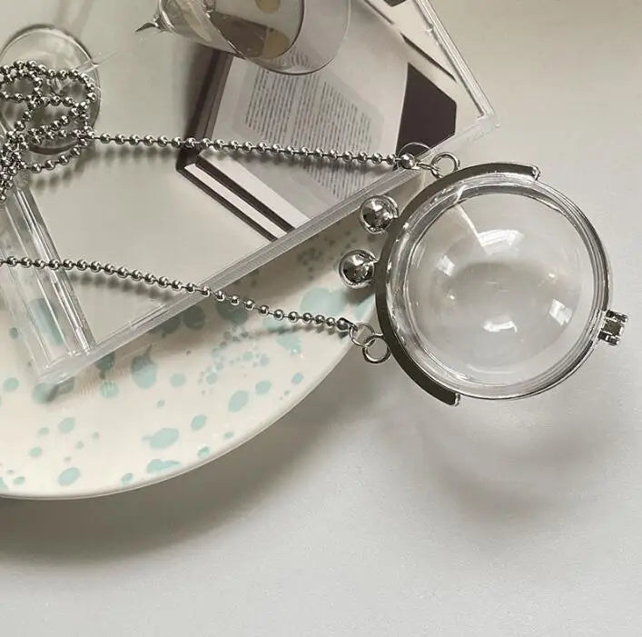 Crystal Ball Chain Women Ball Bag