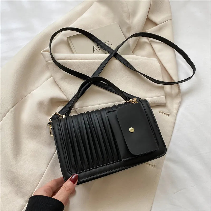 Embroidery Thread Shoulder Messenger Bag