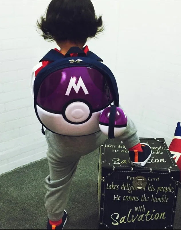 Japan PVC Round Ball Backpack Shield Bag for Cosplay