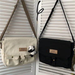 Vintage Harajuku Women Shoulder Bag Large Capacity