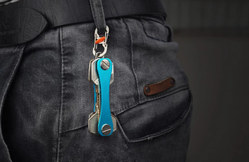 Leather Key Wallet Key Holder Organizer