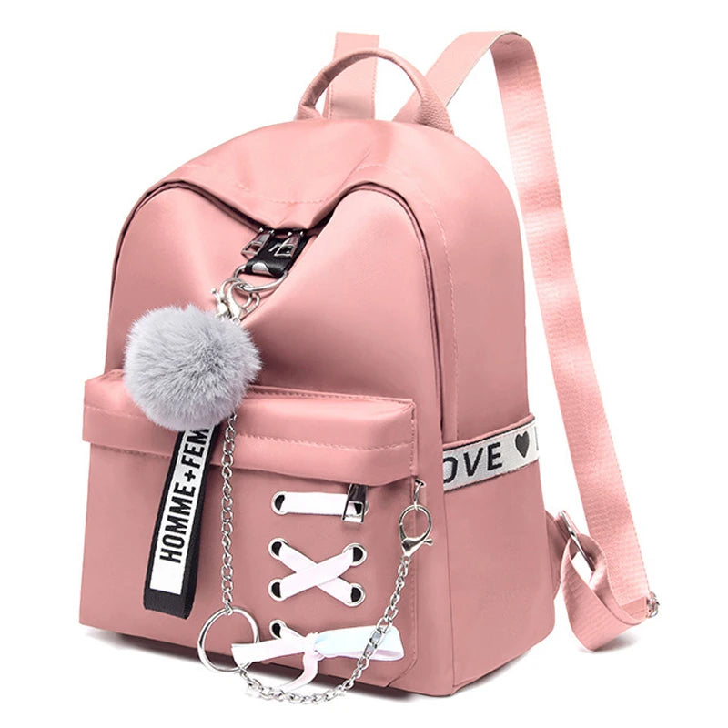 Oxford Women Backpacks Waterproof Female Shoulder Backpack