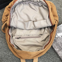 Retro Casual Travel Backpack for Women High Capacity Bagpack Zipper SchoolBag