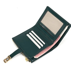 Lady Coin Purse Women's Short Purse Hasp Wallet Mini Student Small Purse