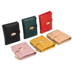 Lady Coin Purse Women's Short Purse Hasp Wallet Mini Student Small Purse
