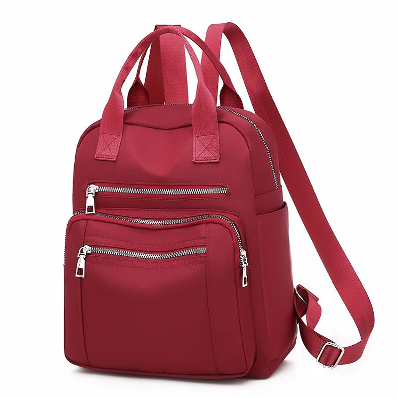 Women's Waterproof Travel Backpack Casual Handbag
