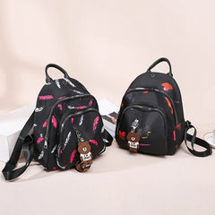 Small Laptop Backpack for School Men Waterproof Outdoor Travel