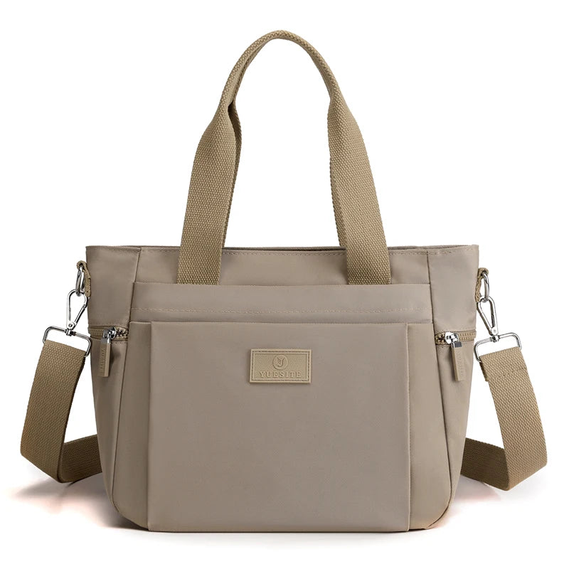 Large Capacity Women's Shoulder Bag Nylon Crossbody Handbag Tote Shopping