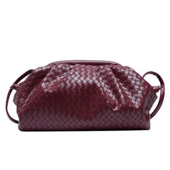 Lattice PU Handbags Women Bag Cross Body Shoulder Bags Large Size