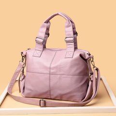 Soft PU Leather Vintage Women Hand Bag Totes Designers Shoulder Bags