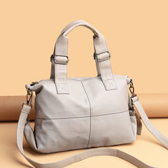 Soft PU Leather Vintage Women Hand Bag Totes Designers Shoulder Bags