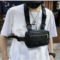 Unisex Tactical Chest Bag Streetwear Hip Hop Waist Bag