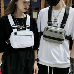 Unisex Tactical Chest Bag Streetwear Hip Hop Waist Bag