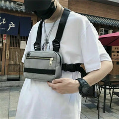 Unisex Tactical Chest Bag Streetwear Hip Hop Waist Bag